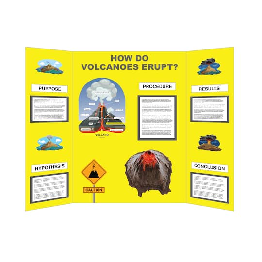 12 Pack: Corrugated Tri-Fold Display Board, 36" x 48"